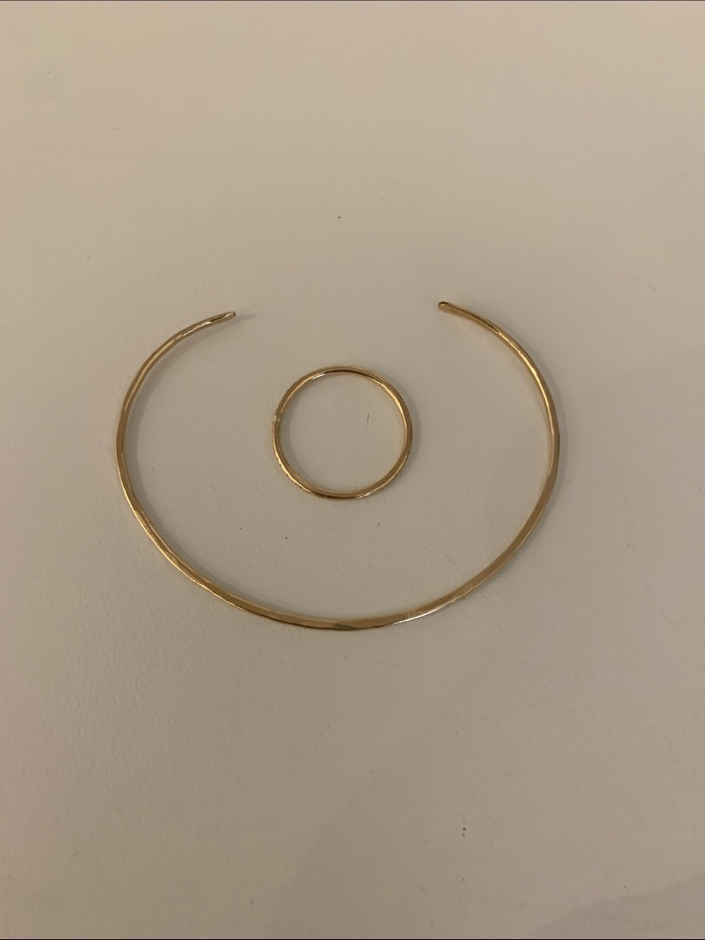 Kara Yoo Gold Bracelet and Stacking Ring